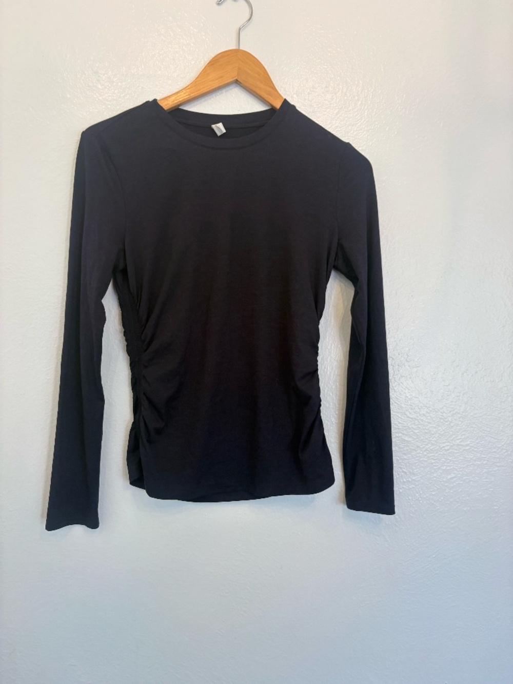 Z by Zella Long Sleeve Ruched Top Sporty Sz XS